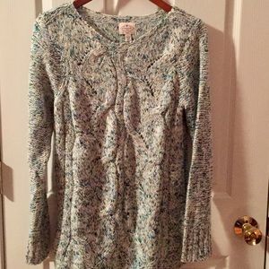 St. John’s Bay cable knit tunic style sweater
